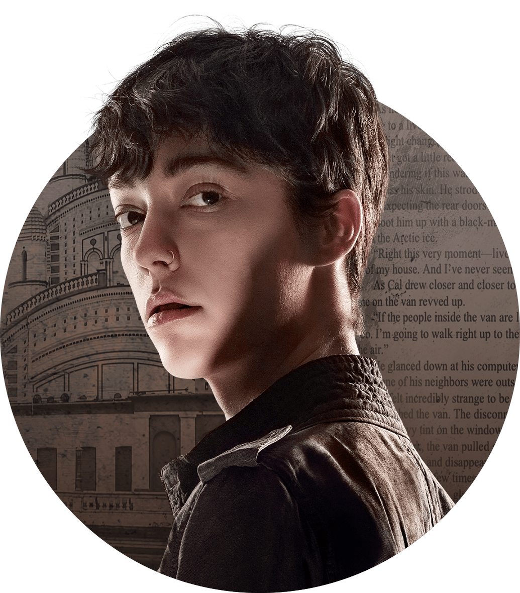 Unknown 9: Genesis trilogie Andie Robertson regarde par-dessus son épaule