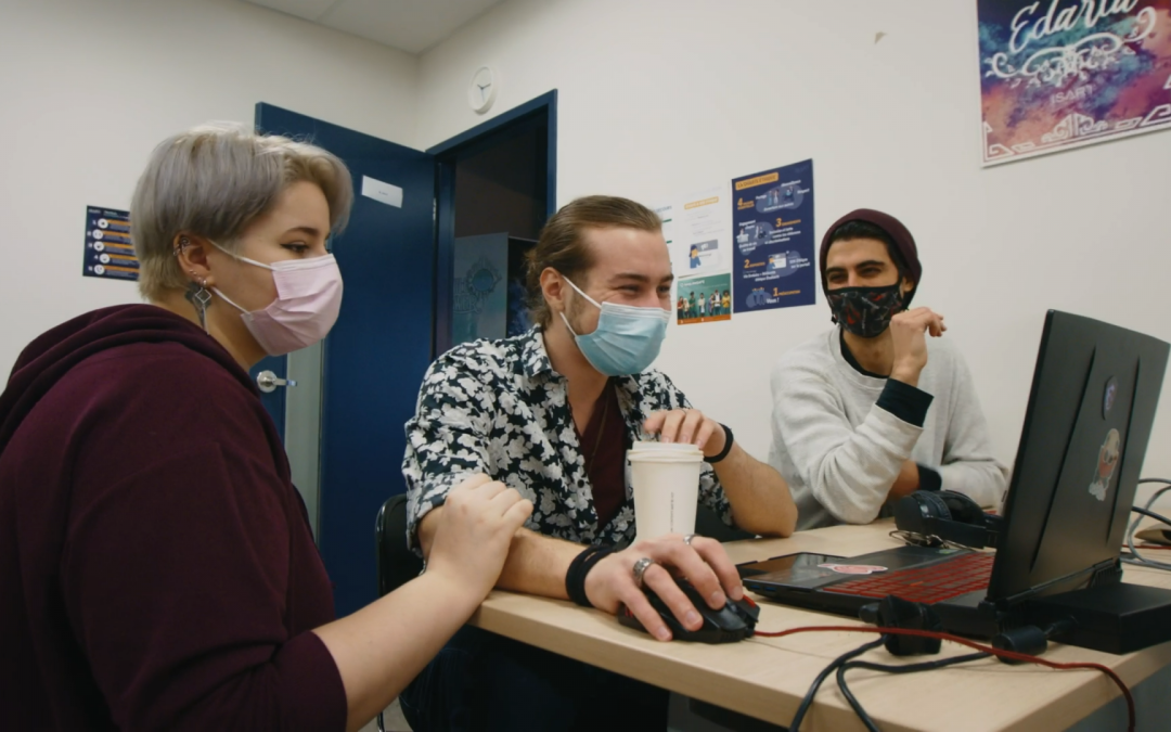3ème année du programme de mentorat entre Reflector et ISART Digital : l&rsquo;environnement au cœur du projet